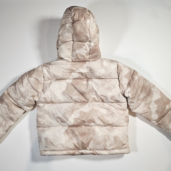 All In Motion Boys Camouflage Short Puffer Jacket With Hood Sizes: S, M, & L - Picture 2 of 11